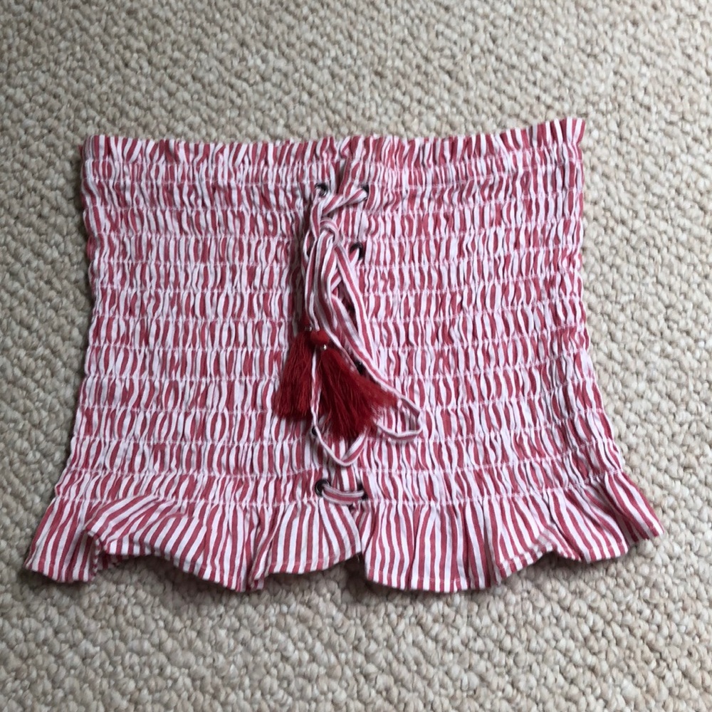 American Eagle Pink Tube Top